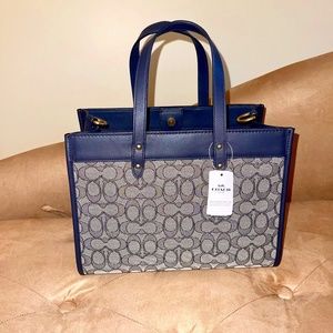 Coach Field Signature Tote